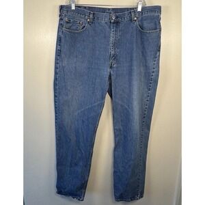 Levis 550 Jeans Mens 42x36 Blue Relaxed Fit Tapered Leg Denim‎ Y2K Style